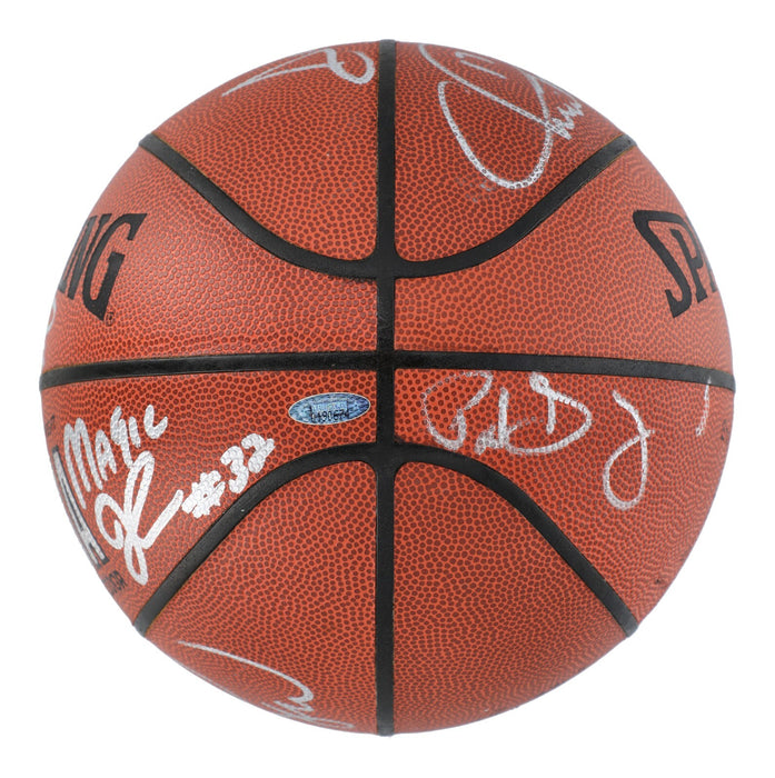 1992 Dream Team Olympics Team USA Signed Basketball 9 Sigs Beckett COA