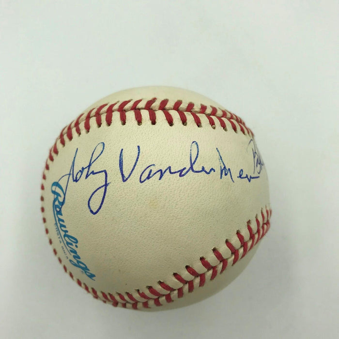 Bobby Thomson Mazeroski Don Larsen Baseball Greatest Moments Signed Baseball JSA