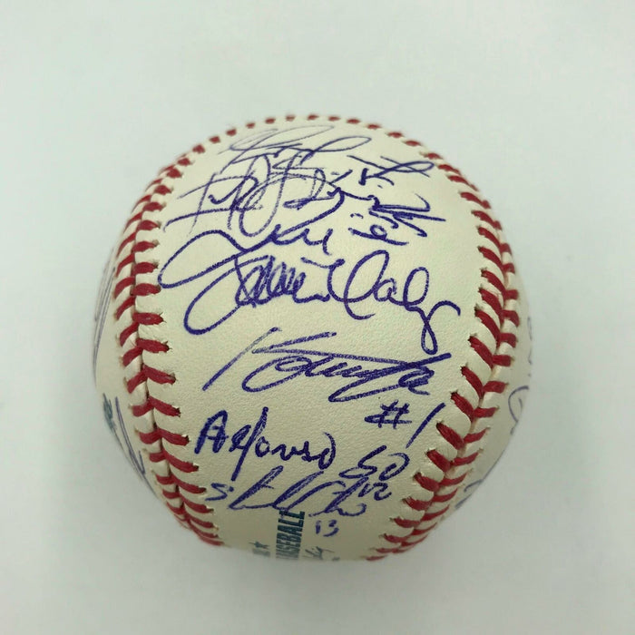 Nice 2010 Chicago Cubs Team Signed Major League Baseball 32 Sigs Beckett COA