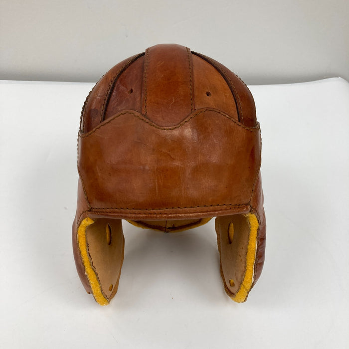 Otto Graham Hall Of Fame 1965 Signed Full-Size Leather GLORY Helmet JSA COA