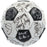 Donald Trump & Kanye West Celebrity Multi Signed Soccer Ball 30+ Sigs JSA COA