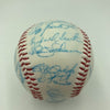 Vintage 1986 New York Mets World Series Champs Team Signed Baseball JSA COA