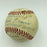 Cecil Travis World War 2 Signed Inscribed Game Used Championship Baseball JSA