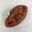 Terry Bradshaw Howie Long Cris Collinsworth James Brown Signed NFL Football JSA