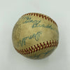 1961 Ohio State Buckeyes Champs Signed Baseball Bob Knight John Havlicek JSA