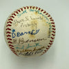 Satchel Paige Hilton Smith Negro League HOF Multi Signed Baseball JSA COA