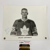 Orland Kurtenbach Signed 1960's Toronto Maple Leafs Team Issued Photo JSA COA