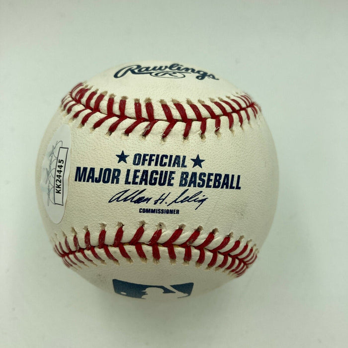 Brutus Beefcake The Barber Signed Autographed Baseball WWE Wrestling JSA COA