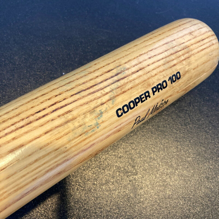 1986 Paul Molior Game Used Cooper Baseball Bat PSA DNA COA Excellent Game Use
