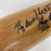 Yogi Berra Whitey Ford 1950's New York Yankees Legends Signed Baseball Bat JSA