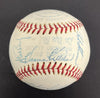 1975 Kansas City Royals Team Signed Baseball George Brett Rookie Beckett COA