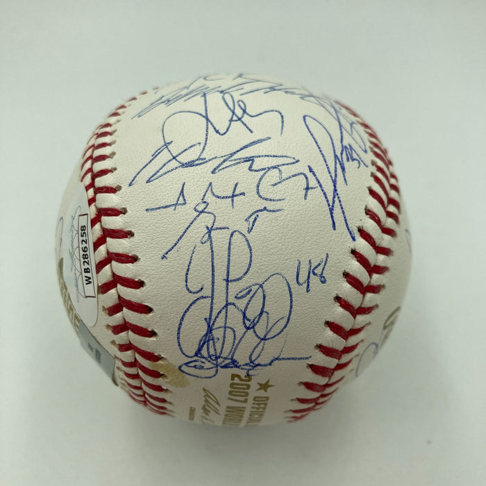 2007 Boston Red Sox World Series Champs Team Signed Baseball MLB Certified
