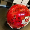 1969 KANSAS CITY CHIEFS SUPER BOWL IV CHAMPIONS TEAM SIGNED HELMET JSA COA