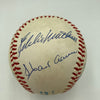 Beautiful 500 Home Run Signed Baseball Mickey Mantle Ted Williams PSA 9 MINT