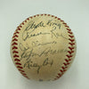 Jackie Robinson 1950 Brooklyn Dodgers Team Signed Baseball PSA DNA & Beckett