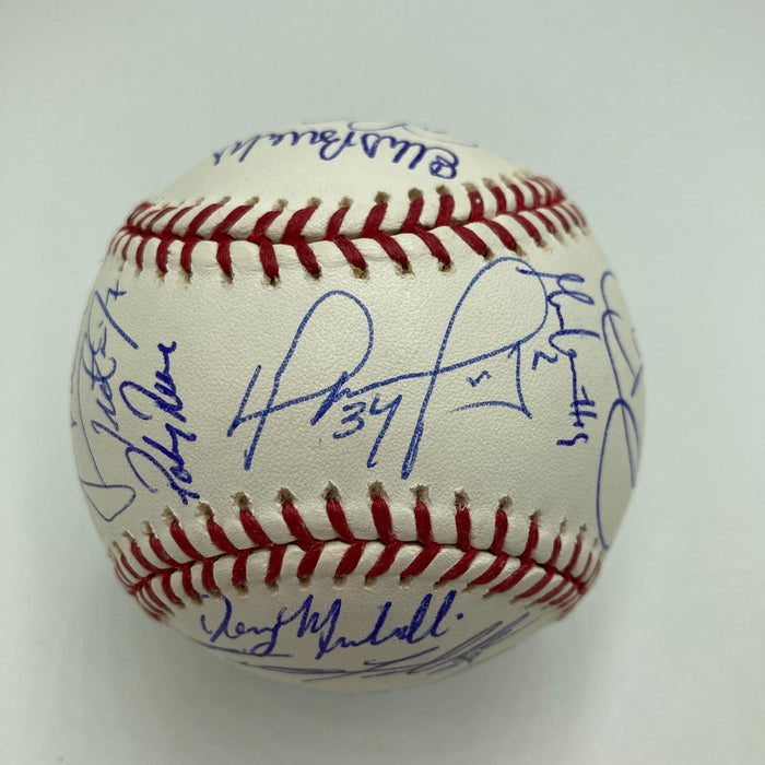 2004 Boston Red Sox World Series Champs Team Signed W.S. Baseball JSA COA