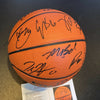 2019-20 Milwaukee Bucks Team Signed Basketball Giannis Antetokounmpo JSA COA