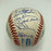 1961 New York Yankees World Series Champs Team Signed Baseball Mickey Mantle JSA