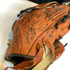 Baseball Hall Of Fame & Legends Multi Signed Jumbo Baseball Glove JSA Sticker