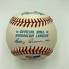 Beautiful Mickey Mantle Signed American League Baseball PSA DNA Graded MINT 9