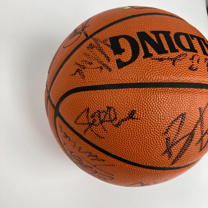 Scottie Pippen 1999-2000 Portland Trail Blazers Team Signed Basketball JSA COA
