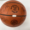 1974-75 Golden State Warriors NBA Champs Team Signed Vintage Game Basketball JSA