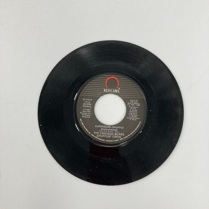 Chicago Bears Super Bowl Shuffle 12" Vinyl Record Album