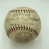 Rare Billy Sunday Signed 1925 American League Baseball Evangelist Beckett COA