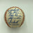 1969 Chicago Cubs Team Signed Vintage National League Baseball Ernie Banks JSA