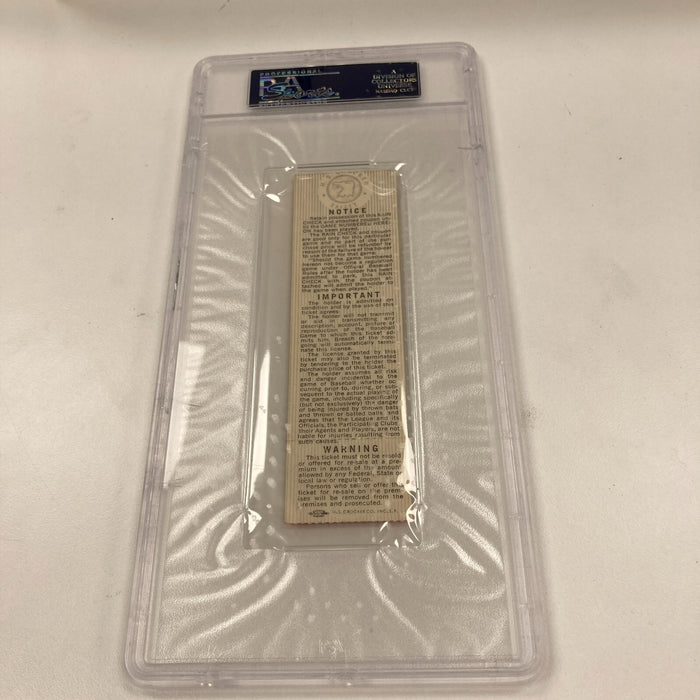 Al Oliver Signed 1975 NLCS Playoffs Game 5 Ticket PSA DNA