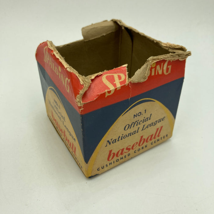 Stan Musial Signed 1950's Official National League Giles Baseball JSA COA