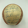 Beautiful Honus Wagner 1942 Pittsburgh Pirates Team Signed Baseball Beckett COA