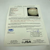 Mickey Mantle Joe DiMaggio Pie Traynor Hall Of Fame Multi Signed Baseball JSA