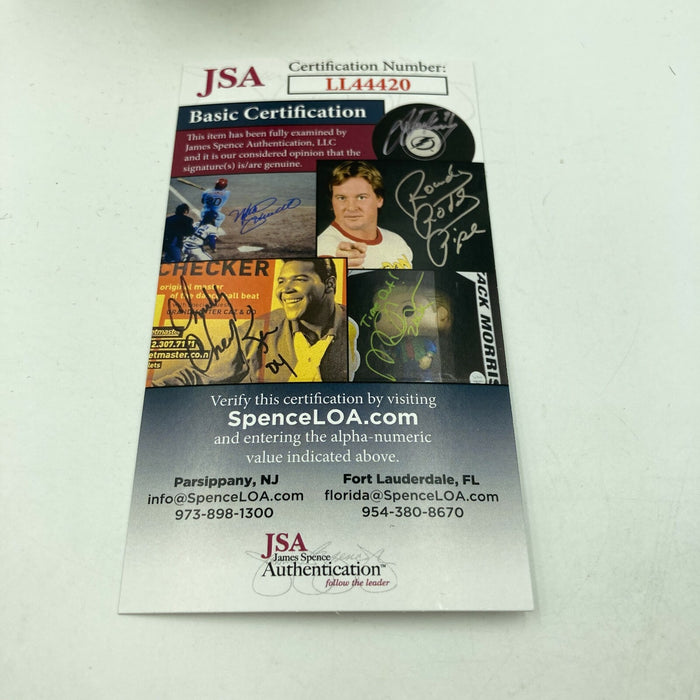 Martin Landau Signed Autographed Baseball With JSA Movie Star