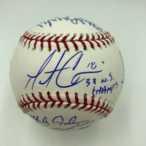 2012 San Francisco Giants World Series Champs Team Signed Baseball PSA DNA & JSA