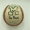 1984 Michigan Wolverines Team Signed College World Series Game Baseball JSA COA