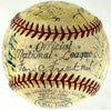 Honus Wagner 1945 Pittsburgh Pirates Team Signed National League Baseball BAS