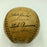 1946 Detroit Tigers Team Signed Official American League Harridge Baseball