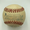 Ben Paschal Single Signed Baseball 1927 Yankees The Only One Known JSA COA