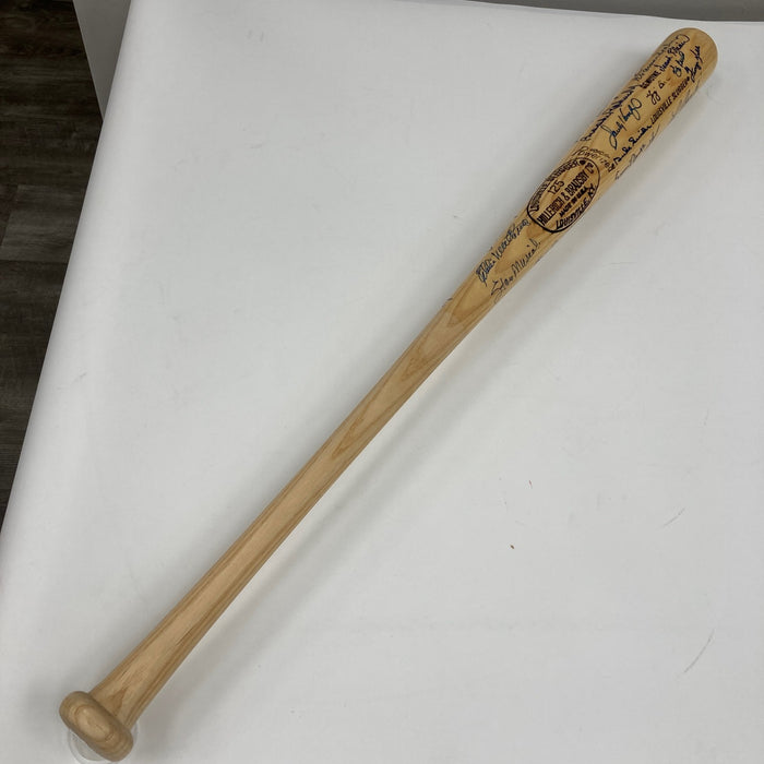 Beautiful Hall Of Fame Multi Signed Baseball Bat 39 Sigs Sandy Koufax JSA COA