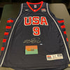 Lebron James Signed Authentic 2004 Team USA Olympics Jersey UDA & PSA DNA COA