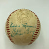 Jackie Robinson 1962 Hall Of Fame Induction Signed Baseball JSA COA