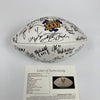 1996 Green Bay Packers Super Bowl Champs Team Signed SB XXXI Football JSA COA