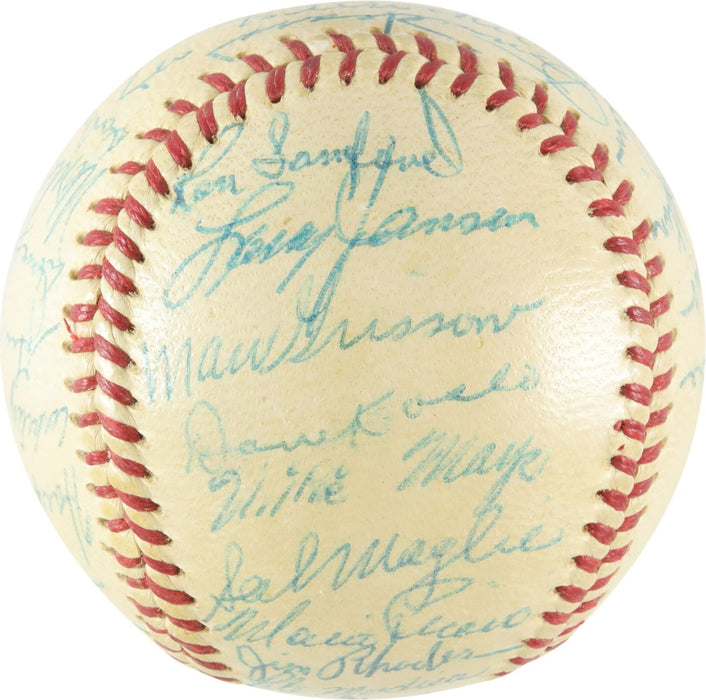 The Finest 1954 New York Giants World Series Champs Team Signed Baseball PSA DNA