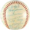 The Finest 1954 New York Giants World Series Champs Team Signed Baseball PSA DNA