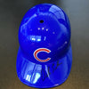 Dick Selma Signed Full Size Chicago Cubs Baseball Helmet 1969 Cubs JSA COA