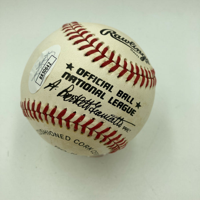 Bobby Thomson & Ralph Branca Signed National League Baseball With JSA COA