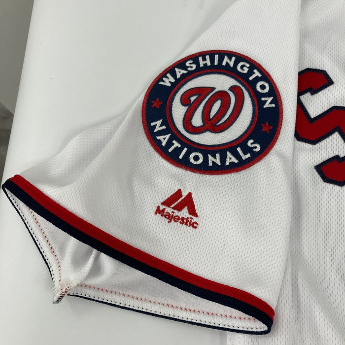 Max Scherzer Signed Authentic Majestic Washington Nationals Jersey JSA COA