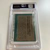 1980 Topps Willie Mccovey 521 Home Runs Signed Porcelain Baseball Card PSA DNA