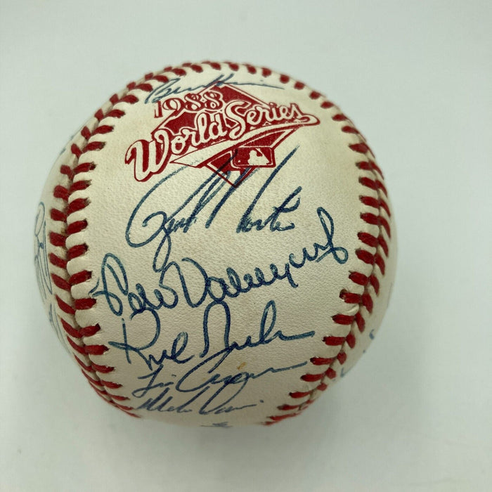 1988 Los Angeles Dodgers World Series Champs Team Signed Baseball JSA COA